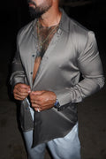 LIGHT GREY REISO SHIRT